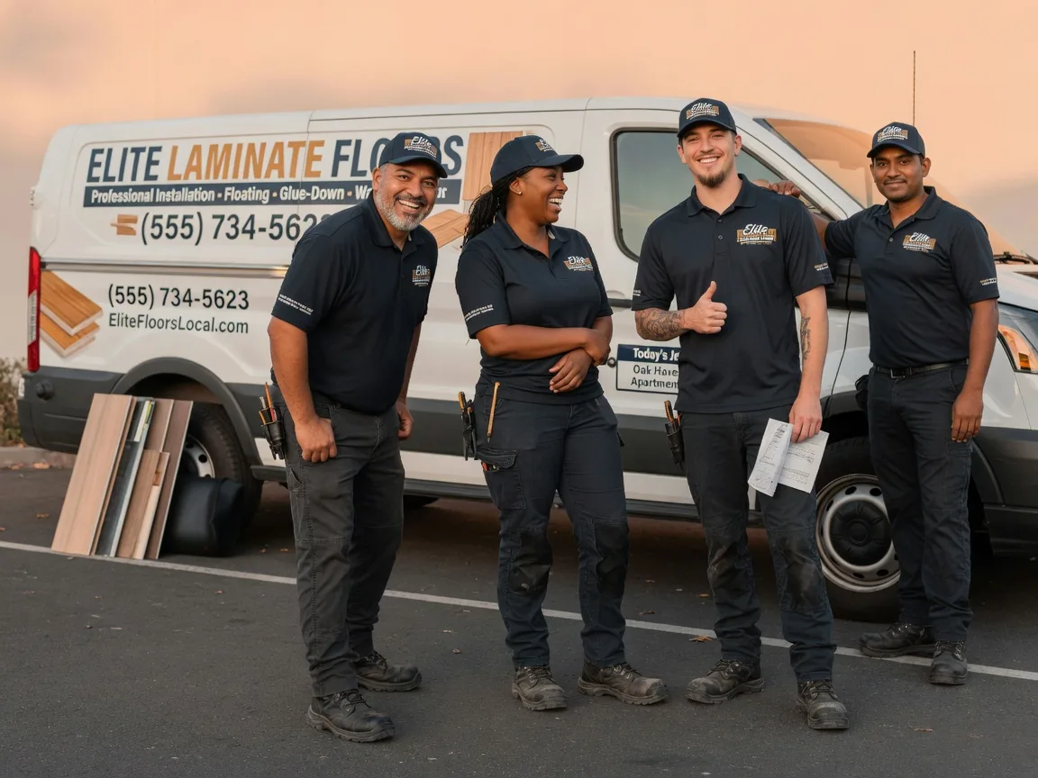 Laminate flooring installation company in Huxley, IA
